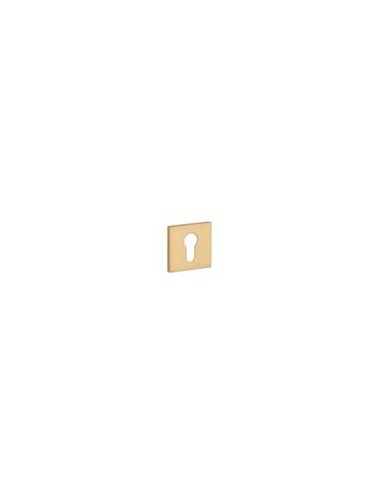 KLAMKA STILE MIIA ROZETA Q SLIM 7MM GOLD SATIN - ZŁOTY MATOWY