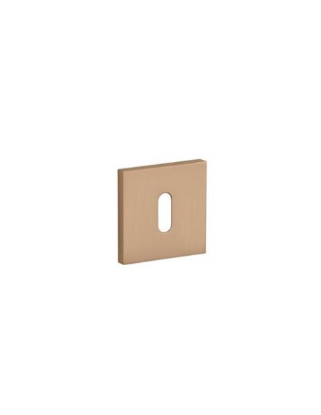 KLAMKA STILE MIIA ROZETA Q SLIM 7MM LIGHT BROWN - JASNY BRĄZOWY