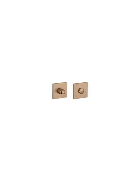 KLAMKA STILE MIIA ROZETA Q SLIM 7MM LIGHT BROWN - JASNY BRĄZOWY