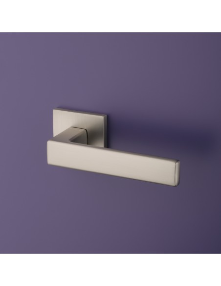 KLAMKA STILE MIIA ROZETA Q SLIM 7MM MSN - NIKIEL