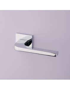 KLAMKA STILE NAKA ROZETA Q SLIM 7MM CP - CHROM POLEROWANY 2