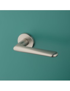 KLAMKA APRILE LAVANDA ROZETA R SLIM 7MM SNM - NIKIEL 2