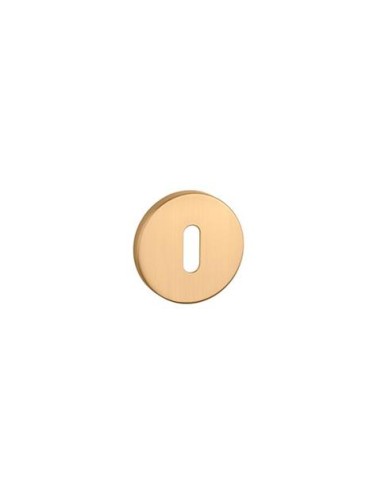 KLAMKA APRILE MARIGOLD ROZETA R SLIM 7MM DUOCOLOR LC/KG/LC - CHROMY POLEROWNY / ZŁOTY MATOWY