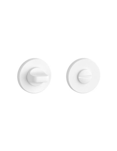 KLAMKA APRILE MARIGOLD ROZETA R SLIM 7MM DUOCOLOR WH/LG/WH - BIAŁY MATOWY / ZŁOTY POLEROWANY