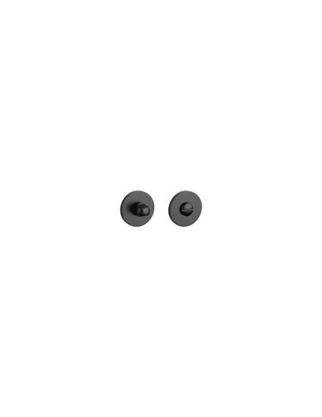 KLAMKA APRILE MOLINIA ROZETA R SLIM 7MM BLACK - CZARNY MATOWY