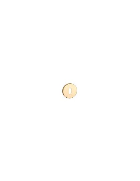 KLAMKA APRILE MOLINIA ROZETA R SLIM 7MM GOLD PVD - ZŁOTY POLEROWANY PVD