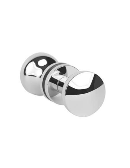 KLAMKA APRILE NINFEA ROZETA R SLIM 7MM LC - CHROM POLEROWANY