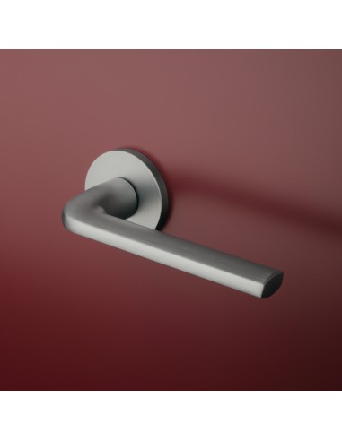 KLAMKA APRILE OLEANDRO ROZETA R SLIM 7MM MSC - CHROM SATYNOWY