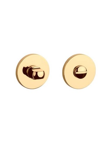 KLAMKA APRILE OLEANDRO ROZETA R SLIM 7MM GOLD PVD - ZŁOTY POLEROWANY PVD