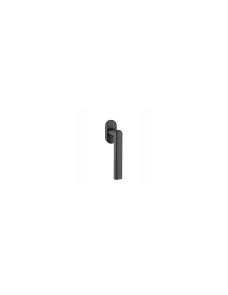 KLAMKA APRILE SILENA ROZETA R SLIM 7MM BLACK - CZARNY MATOWY