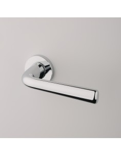 KLAMKA APRILE TULIPA ROZETA R SLIM 7MM LC - CHROM POLEROWANY 2