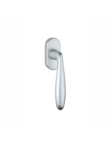 KLAMKA APRILE VERBENA ROZETA R SLIM 7MM MSC - CHROM SATYNOWY