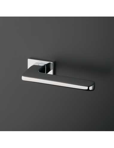 KLAMKA APRILE YUKA ROZETA RT SLIM 7MM LC - CHROM POLEROWANY