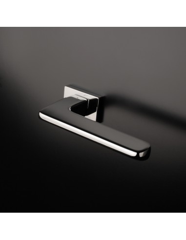 KLAMKA APRILE YUKA ROZETA RT SLIM 7MM LC - CHROM POLEROWANY