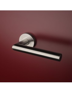 KLAMKA STERK OVAL 1740 ROZETA PRO 8MM 16 - STAL NIERDZEWNA 2
