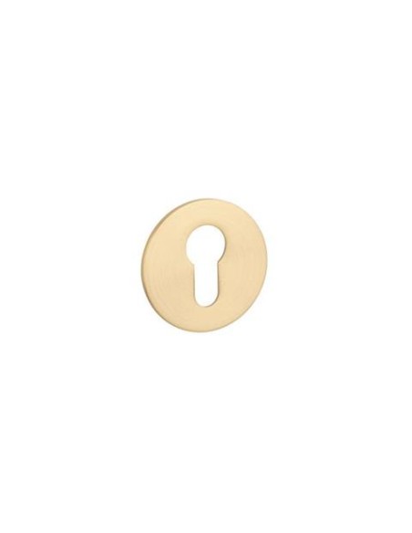 KLAMKA STERK OVAL 1750 ROZETA ULTRA SLIM 3MM MG - ZŁOTY MATOWY