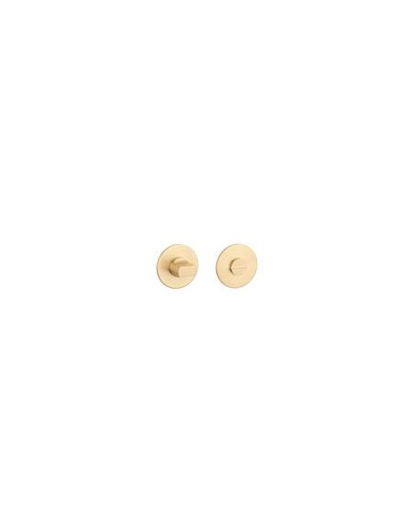 KLAMKA STERK OVAL 1750 ROZETA ULTRA SLIM 3MM MG - ZŁOTY MATOWY