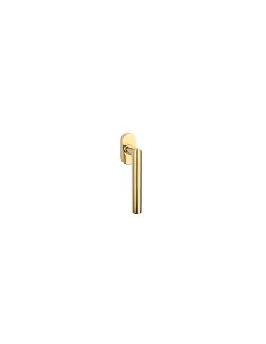 KLAMKA STERK OVAL 1750 ROZETA ULTRA SLIM 3MM GOLD PVD - ZŁOTY POLEROWANY PVD