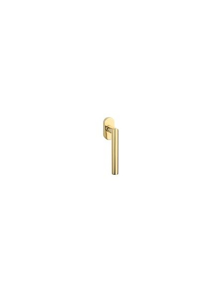 KLAMKA STERK OVAL 1750 ROZETA ULTRA SLIM 3MM GOLD PVD - ZŁOTY POLEROWANY PVD