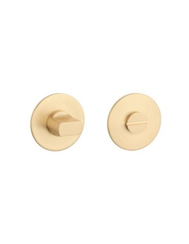 KLAMKA STERK OVAL 1750 ROZETA ULTRA SLIM 3MM MG - ZŁOTY MATOWY