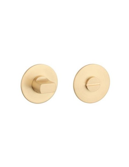 KLAMKA STERK OVAL 1750 ROZETA ULTRA SLIM 3MM MG - ZŁOTY MATOWY