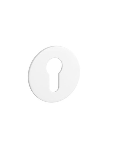 KLAMKA STERK OVAL 1750 ROZETA ULTRA SLIM 3MM WH - BIAŁY MATOWY