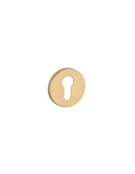 KLAMKA STILE ARIDA ROZETA R SLIM 7MM GOLD SATIN - ZŁOTY MATOWY