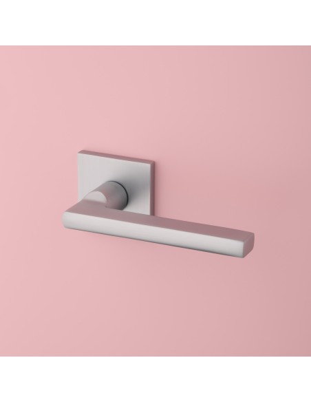 KLAMKA STILE SIRA ROZETA Q SLIM 7MM PSC - CHROM SATYNOWY
