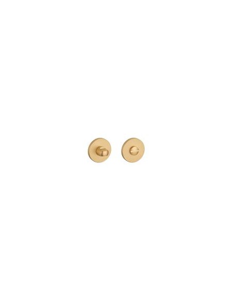 KLAMKA STILE AVA ROZETA R SLIM 7MM GOLD SATIN - ZŁOTY MATOWY