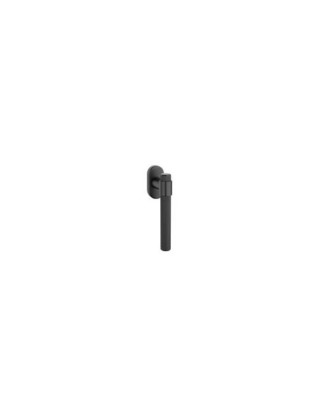KLAMKA STILE GOYA ROZETA R SLIM 7MM BLACK - CZARNY MATOWY