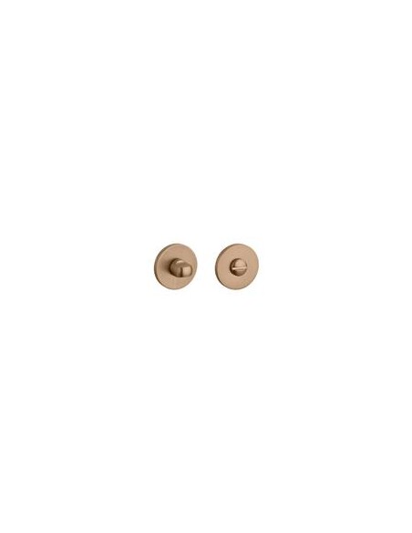 KLAMKA STILE GOYA ROZETA R SLIM 7MM LIGHT BROWN - JASNY BRĄZOWY
