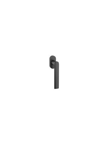 KLAMKA STILE REWA ROZETA R SLIM 7MM BLACK - CZARNY MATOWY