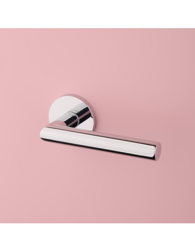 KLAMKA STILE YUZA ROZETA R SLIM 7MM CP - CHROM POLEROWANY