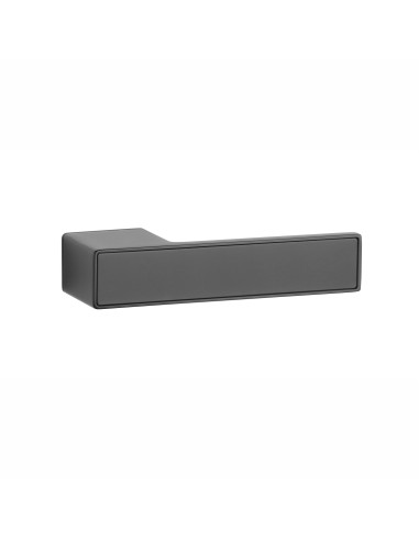 KLAMKA APRILE HEDERA ROZETA RTH LOCK BK - CZARNY MATOWY