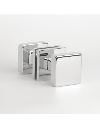 GAŁKA DWUSTRONNA APRILE MORA Q SLIM 7MM CP - CHROM POLEROWANY
