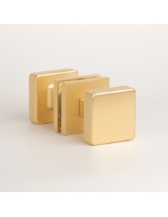 GAŁKA DWUSTRONNA APRILE MORA Q SLIM 7MM GOLD SATIN - ZŁOTY MATOWY