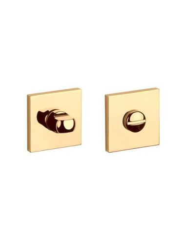 GAŁKA DWUSTRONNA APRILE MORA Q SLIM 7MM GOLD PVD - ZŁOTY POLEROWANY PVD