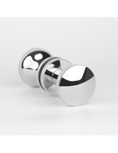 GAŁKA DWUSTRONNA APRILE ORTICA R SLIM 7MM LC - CHROM POLEROWANY 2