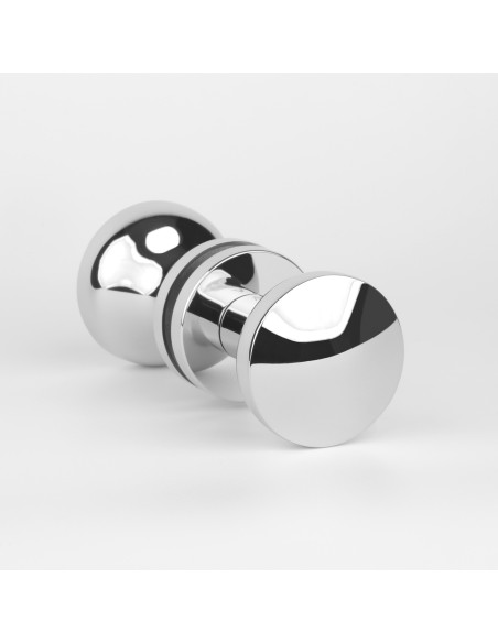 GAŁKA DWUSTRONNA APRILE ORTICA R SLIM 7MM LC - CHROM POLEROWANY