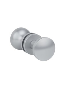 GAŁKA DWUSTRONNA APRILE ORTICA R SLIM 7MM SC - CHROM SATYNOWY