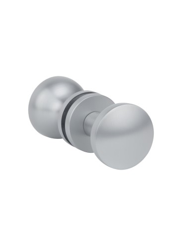 GAŁKA DWUSTRONNA APRILE ORTICA R SLIM 7MM SC - CHROM SATYNOWY