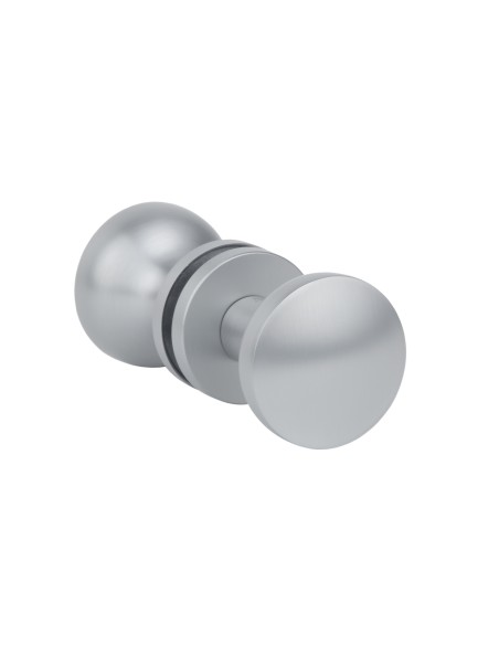 GAŁKA DWUSTRONNA APRILE ORTICA R SLIM 7MM SC - CHROM SATYNOWY