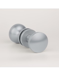 GAŁKA DWUSTRONNA APRILE ORTICA R SLIM 7MM SC - CHROM SATYNOWY 2