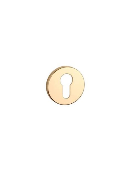 GAŁKA DWUSTRONNA APRILE ORTICA R SLIM 7MM LG - ZŁOTY POLEROWANY
