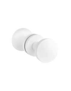 GAŁKA DWUSTRONNA APRILE ORTICA R SLIM 7MM WH - BIAŁY MATOWY