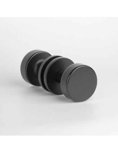 GAŁKA DWUSTRONNA APRILE RUTA R SLIM 7MM BLACK - CZARNY MATOWY