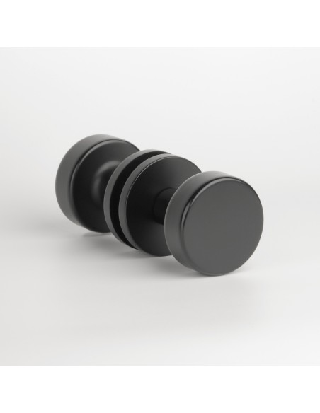 GAŁKA DWUSTRONNA APRILE RUTA R SLIM 7MM BLACK - CZARNY MATOWY