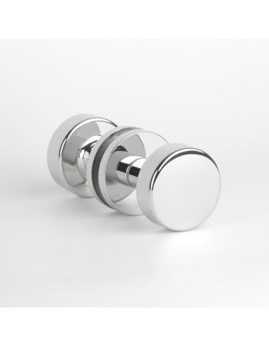 GAŁKA DWUSTRONNA APRILE RUTA R SLIM 7MM CP - CHROM POLEROWANY