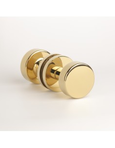 GAŁKA DWUSTRONNA APRILE RUTA R SLIM 7MM GOLD PVD - ZŁOTY POLEROWANY PVD