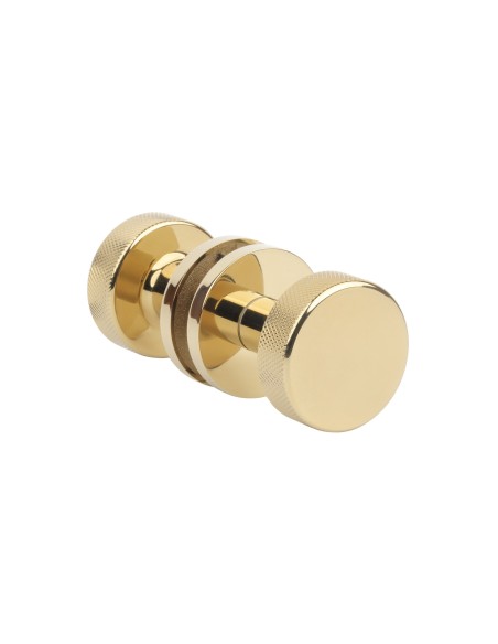GAŁKA DWUSTRONNA APRILE TUJA R SLIM 7MM GOLD PVD - ZŁOTY POLEROWANY